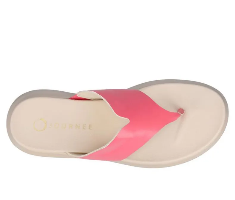 Sandals>Journee Collection Women's Carah Platform Flip-Flops