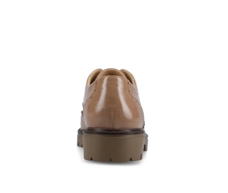 Loafers & Oxfords>Journee Collection Women's Claudiya Chunky Oxfords