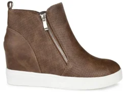 Platform>Journee Collection Women's Pennelope Wedge Sneakers