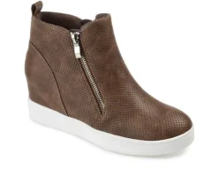 Platform>Journee Collection Women's Pennelope Wedge Sneakers