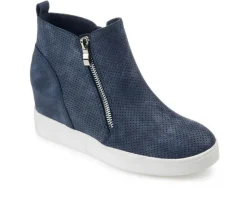 Platform>Journee Collection Women's Pennelope Wedge Sneakers