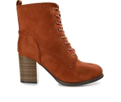 Lace Up>Journee Collection Women's Baylor Lace-Up Booties