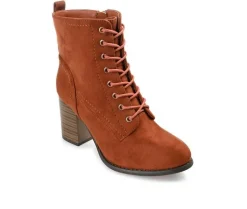 Lace Up>Journee Collection Women's Baylor Lace-Up Booties