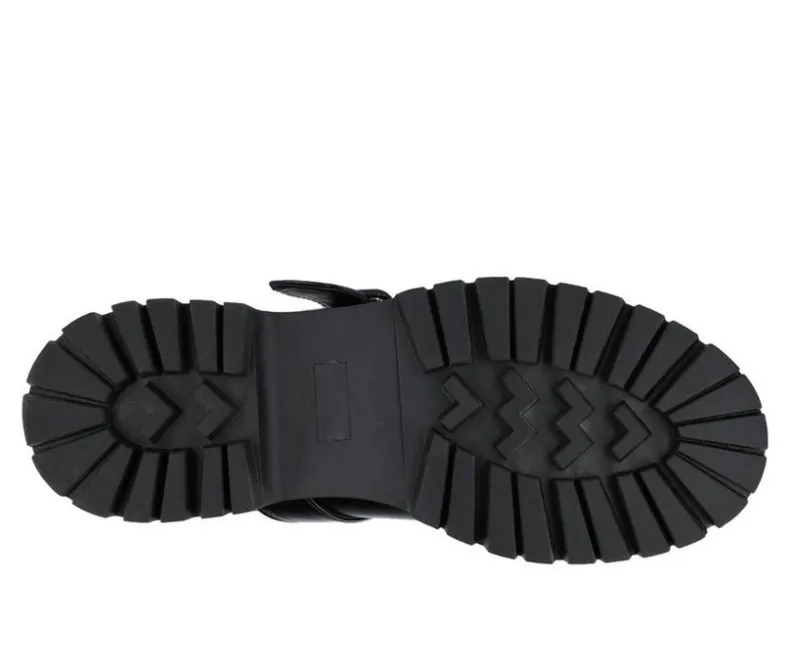 Loafers & Oxfords>Journee Collection Women's Suvi Chunky T-Strap Mary Janes