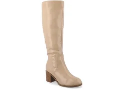 Wide Calf|Tall>Journee Collection Women's Romilly Wide Width Wide Calf Knee High Boots