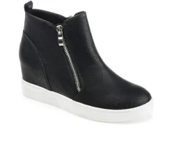 Platform>Journee Collection Women's Pennelope Wedge Sneakers