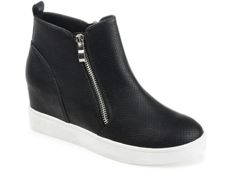 Platform>Journee Collection Women's Pennelope Wedge Sneakers