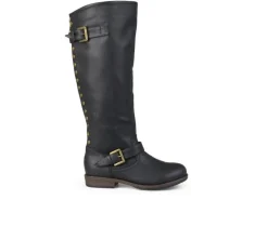 Tall|Moto>Journee Collection Women's Spokane Knee High Boots