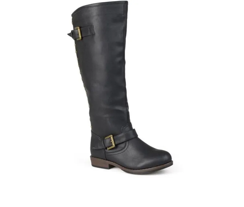 Tall|Moto>Journee Collection Women's Spokane Knee High Boots