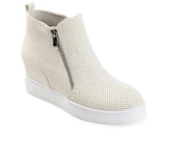 Platform>Journee Collection Women's Pennelope Wedge Sneakers