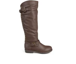 Wide Calf|Tall>Journee Collection Women's Spokane Extra Wide Calf Knee High Boots