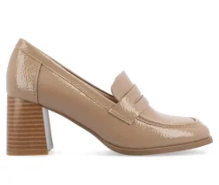 Loafers & Oxfords>Journee Collection Women's Malleah Block Heel Loafers