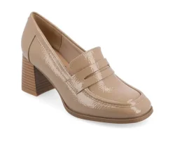 Loafers & Oxfords>Journee Collection Women's Malleah Block Heel Loafers