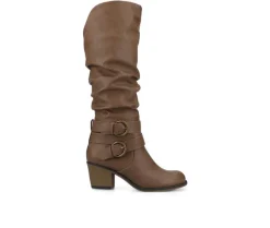 Tall>Journee Collection Women's Late Knee High Boots