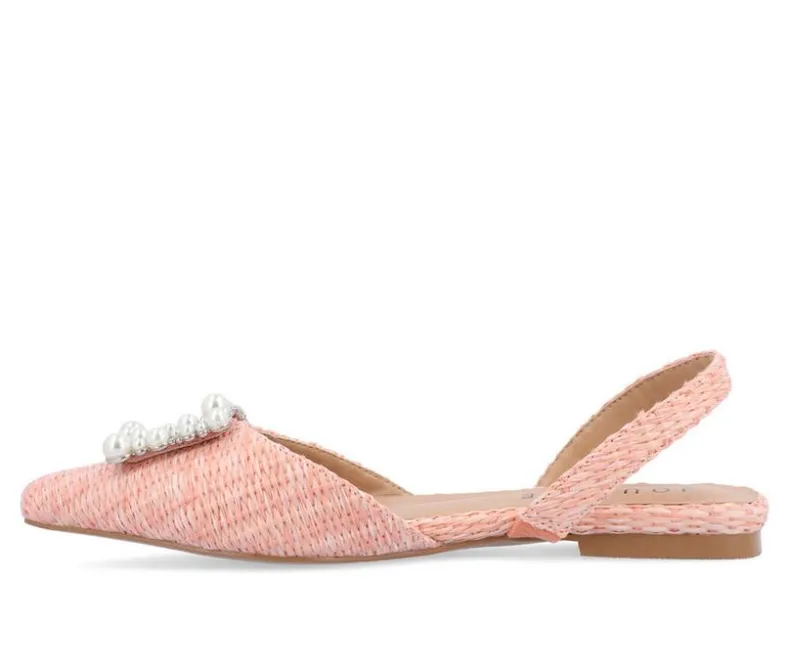 Clogs & Mules>Journee Collection Women's Hannae Slingback Mules