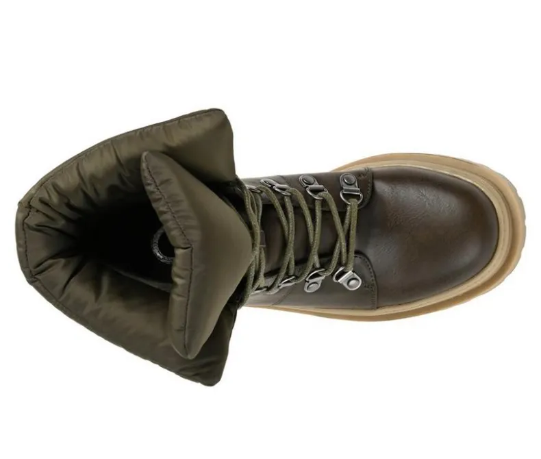 Lace Up|Dress>Journee Collection Women's Irrah Heeled Combat Booties