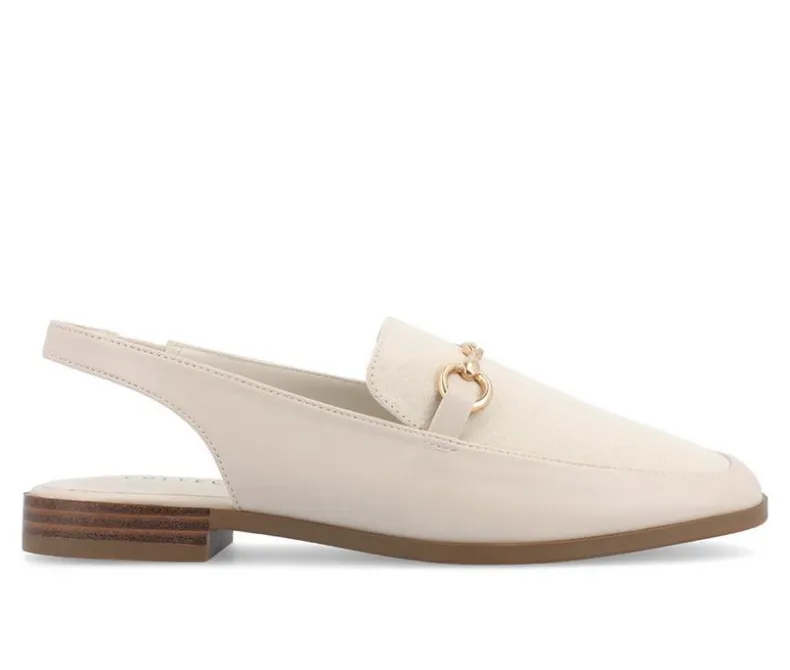 Loafers & Oxfords|Clogs & Mules>Journee Collection Women's Lainey Slingback Loafer Mules