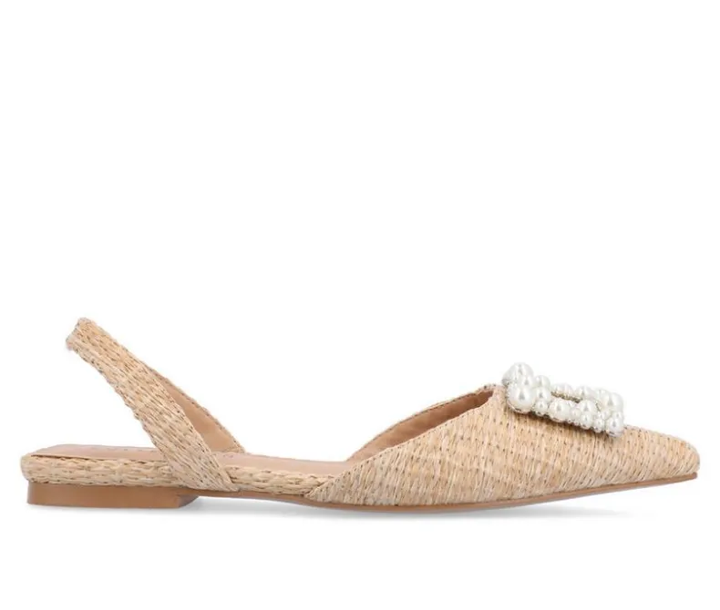 Clogs & Mules>Journee Collection Women's Hannae Slingback Mules