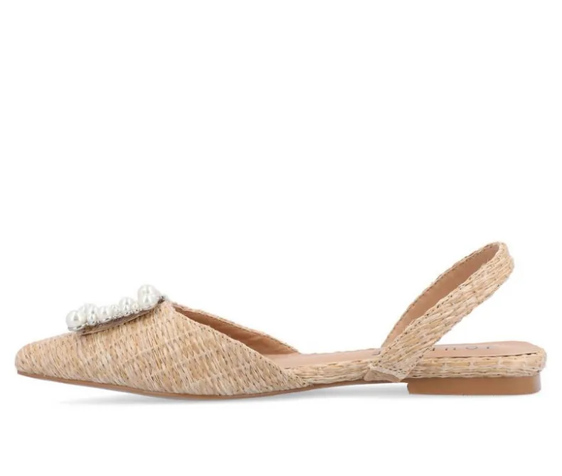 Clogs & Mules>Journee Collection Women's Hannae Slingback Mules