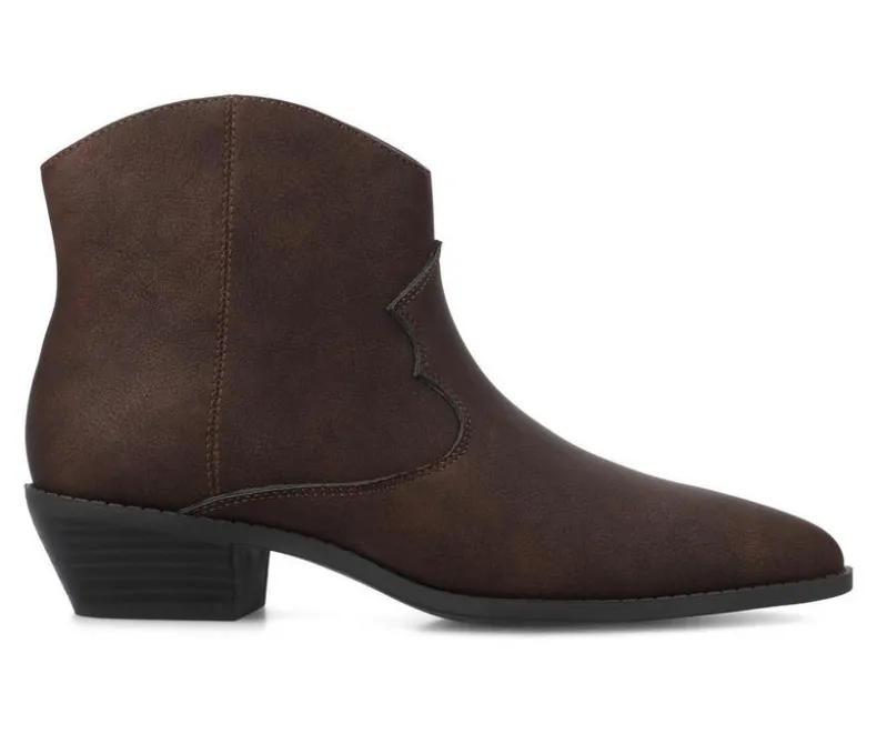 Cowboy & Western|Boots & Booties>Journee Collection Women's Taliah Booties