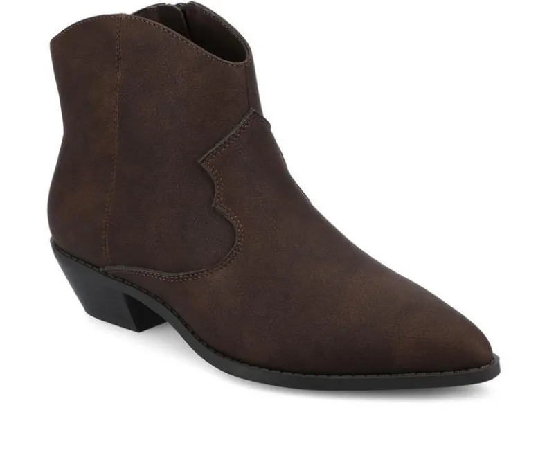 Cowboy & Western|Boots & Booties>Journee Collection Women's Taliah Booties