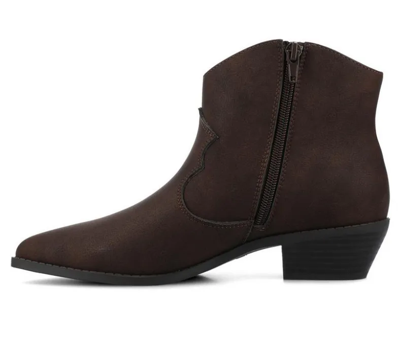 Cowboy & Western|Boots & Booties>Journee Collection Women's Taliah Booties