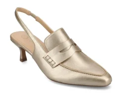 Loafers & Oxfords>Journee Collection Women's Amory Slingback Loafer Pumps