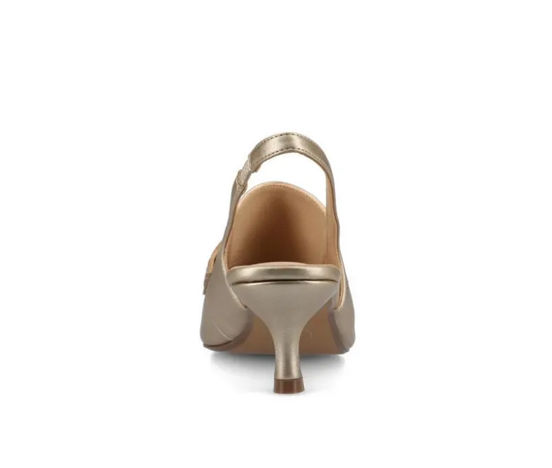 Loafers & Oxfords>Journee Collection Women's Amory Slingback Loafer Pumps