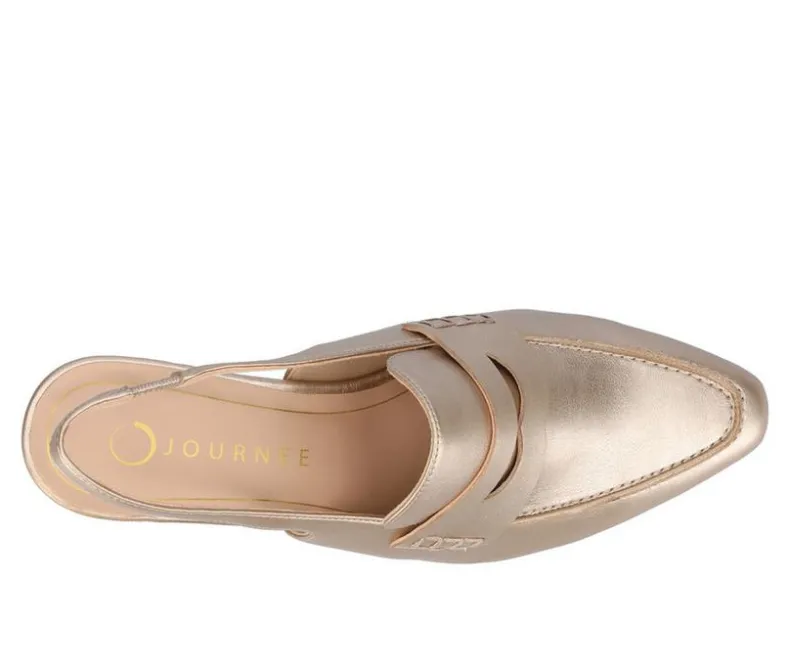 Loafers & Oxfords>Journee Collection Women's Amory Slingback Loafer Pumps