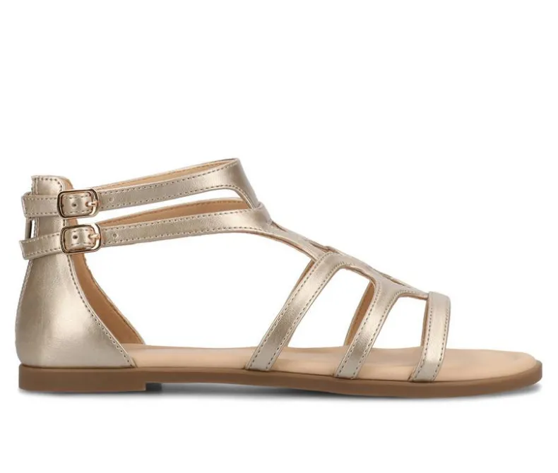 Sandals>Journee Collection Women's Genneva Flat Sandals