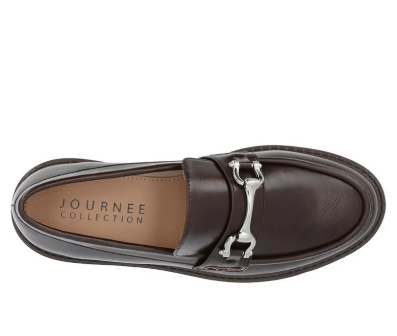 Loafers & Oxfords>Journee Collection Women's Jessamey Chunky Loafers