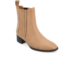 Dress>Journee Collection Women's Wrenley Block Heel Booties