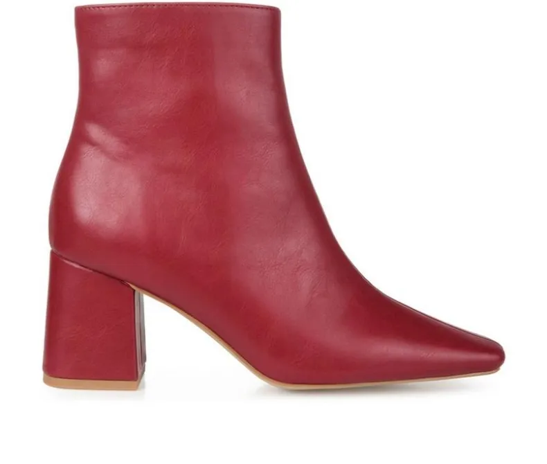 Dress>Journee Collection Women's Haylinn Block Heel Booties