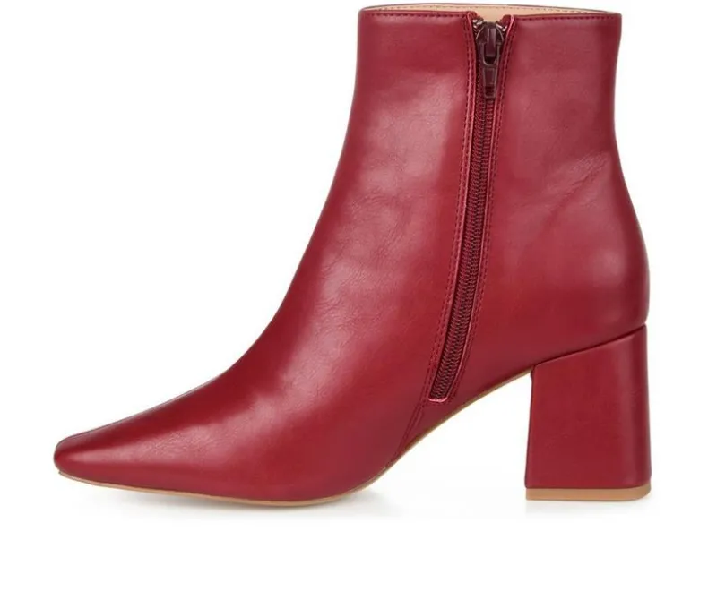 Dress>Journee Collection Women's Haylinn Block Heel Booties