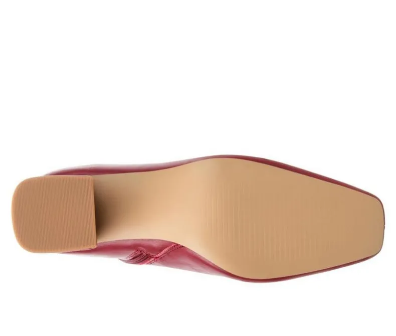 Dress>Journee Collection Women's Haylinn Block Heel Booties