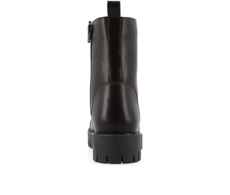 Lace Up>Journee Collection Women's Aaley Combat Boots