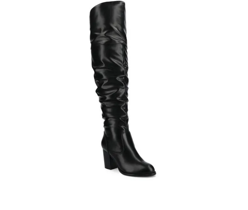 Wide Calf|Dress>Journee Collection Women's Kaison Extra Wide Calf Over-The-Knee Boots