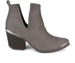 Cowboy & Western>Journee Collection Women's Issla Side Slit Booties