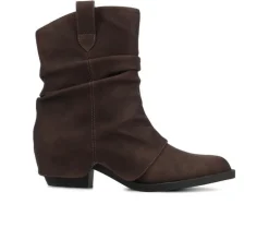Cowboy & Western|Boots & Booties>Journee Collection Women's Wynette Booties