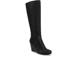 Tall|Dress>Journee Collection Women's Langly Wedge Knee High Boots