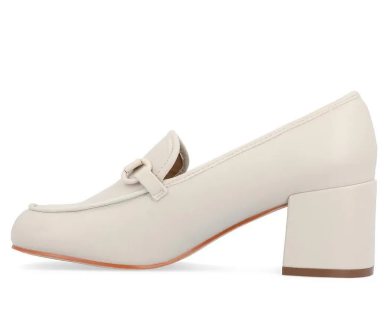 Loafers & Oxfords>Journee Collection Women's Nysaa Block Heel Loafers