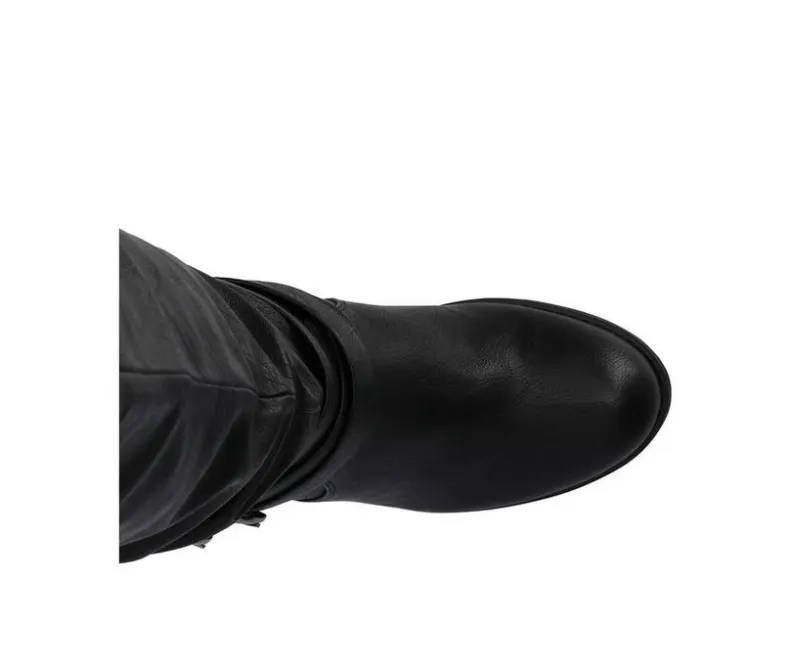 Wide Calf|Moto>Journee Collection Women's Late Wide Calf Knee High Boots