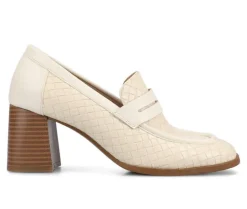 Loafers & Oxfords>Journee Collection Women's Malleah Block Heel Loafers