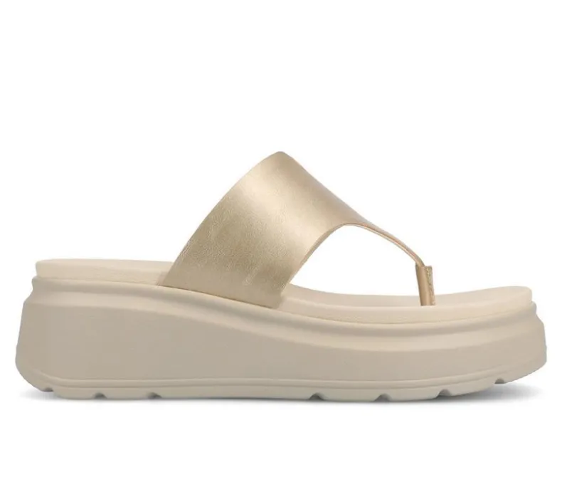 Sandals>Journee Collection Women's Carah Platform Flip-Flops