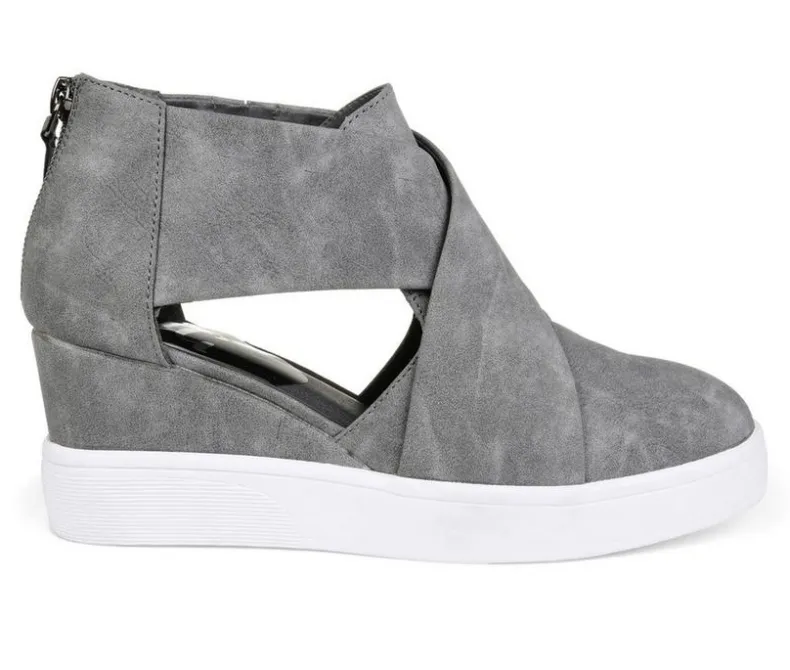Platform>Journee Collection Women's Seena Wedge Sneakers