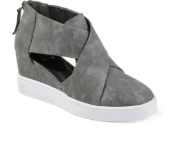 Platform>Journee Collection Women's Seena Wedge Sneakers