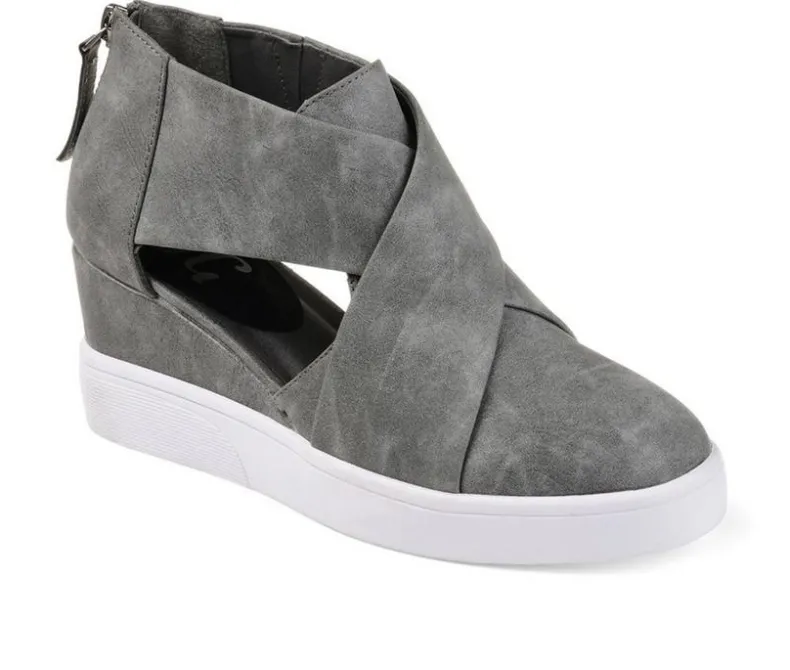 Platform>Journee Collection Women's Seena Wedge Sneakers