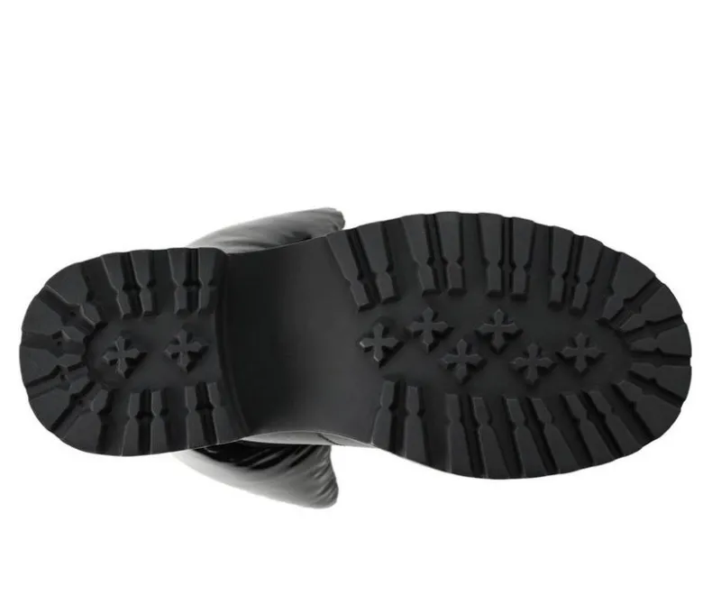 Lace Up|Dress>Journee Collection Women's Irrah Heeled Combat Booties