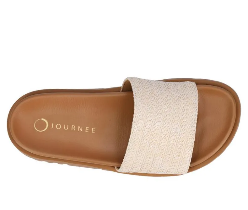 Sandals>Journee Collection Women's Starr Footbed Sandals