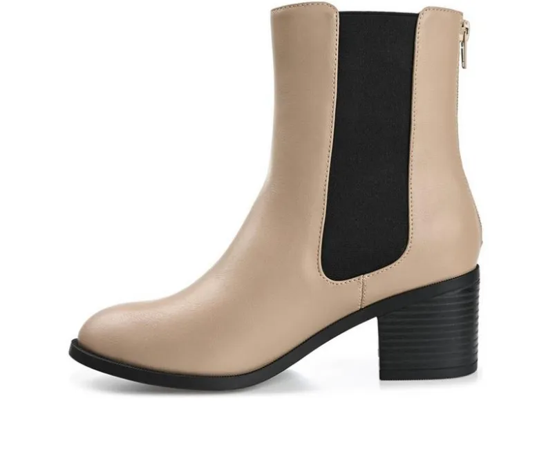 Dress|Chelsea>Journee Collection Women's Tayshia Block Heel Chelsea Booties
